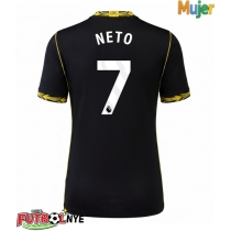 Camiseta Chelsea Pedro Neto #7 Visitante Equipación para mujer 2026-27 manga corta